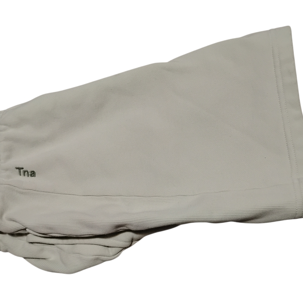 TNA | Cozy Boyfriend 5" | Silver Sage Green Shorts | XS | NWOT - Picture 3 of 8